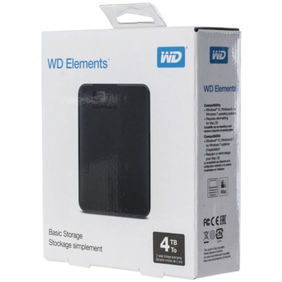 WDBU6Y0040BBK CESN Elements Portable   4TB - Image 1