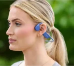 BoneBeatz Conduction Pro Headphones, Open Ear, Bluetooth 5.3, IPX8 Waterproof, 16GB Storage, 10 Hours Playtime Wireless Earphones, Lightweight & Comfortable for Swimming, Running, Cycling