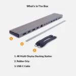 Hyper Drive 4K Multi-Display dock  - 13 ports - Image 3
