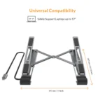 HyperDrive 7-IN-1 USB-C Hub + Laptop Stand - Image 3