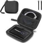 Protective Case for External SSD - Fits Samsung Portable SSD T7 | T7 Touch SSD 500GB 1TB 2TB USB 3.2 External Hard Drives - EVA Soft Travel Organizer - Perfect for Other Small Accessories